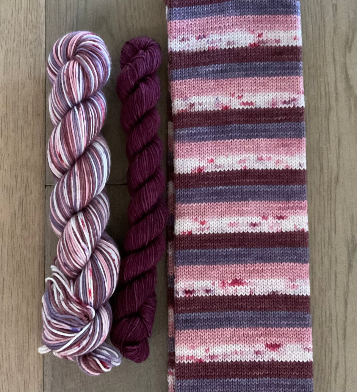 Romantasy Fingering Self-Striping Sock Set
