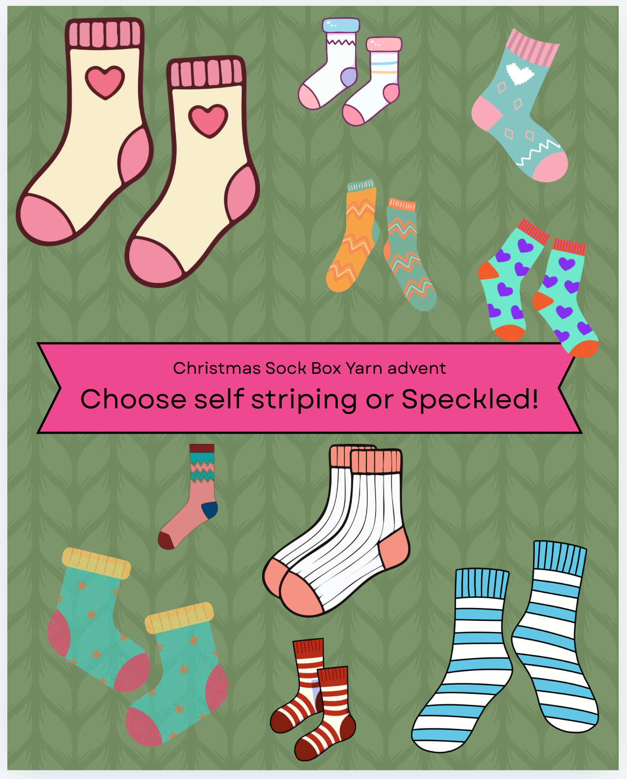 Christmas Sock Box Advent
