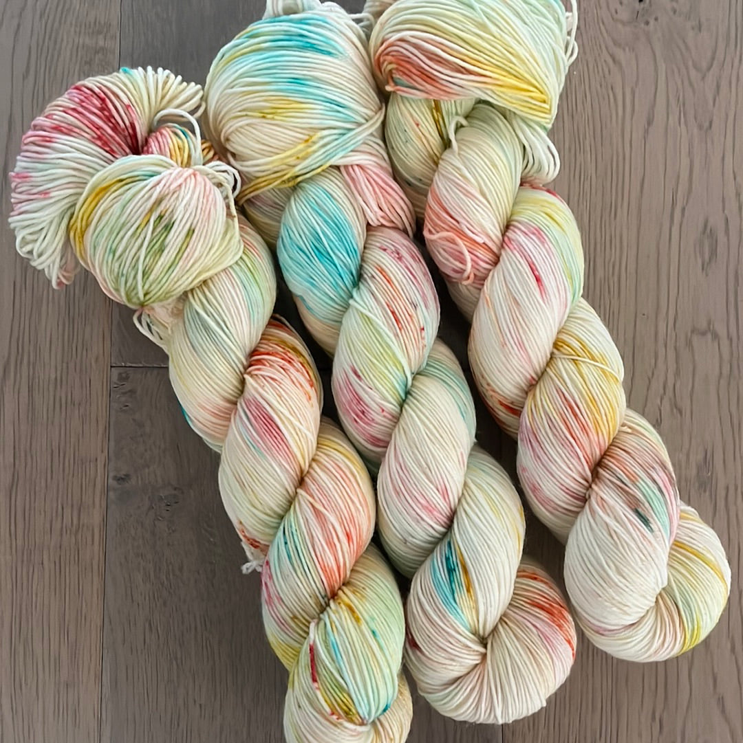 Funfetti Fingering Yarn