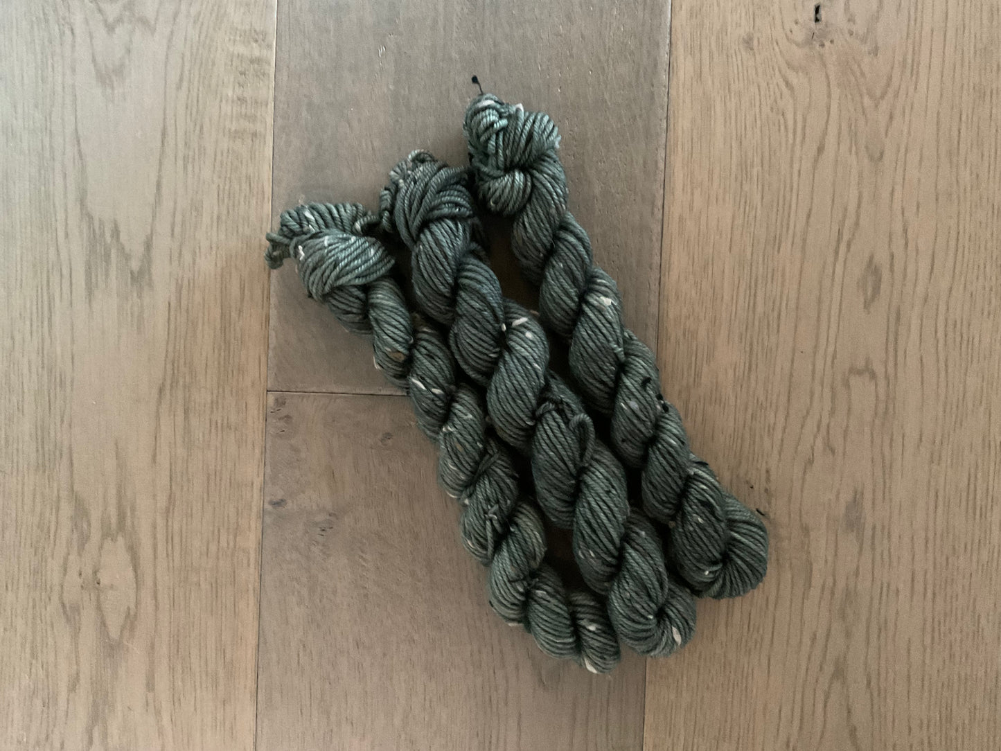 Mini DK Tweed Eucalyptus Skein