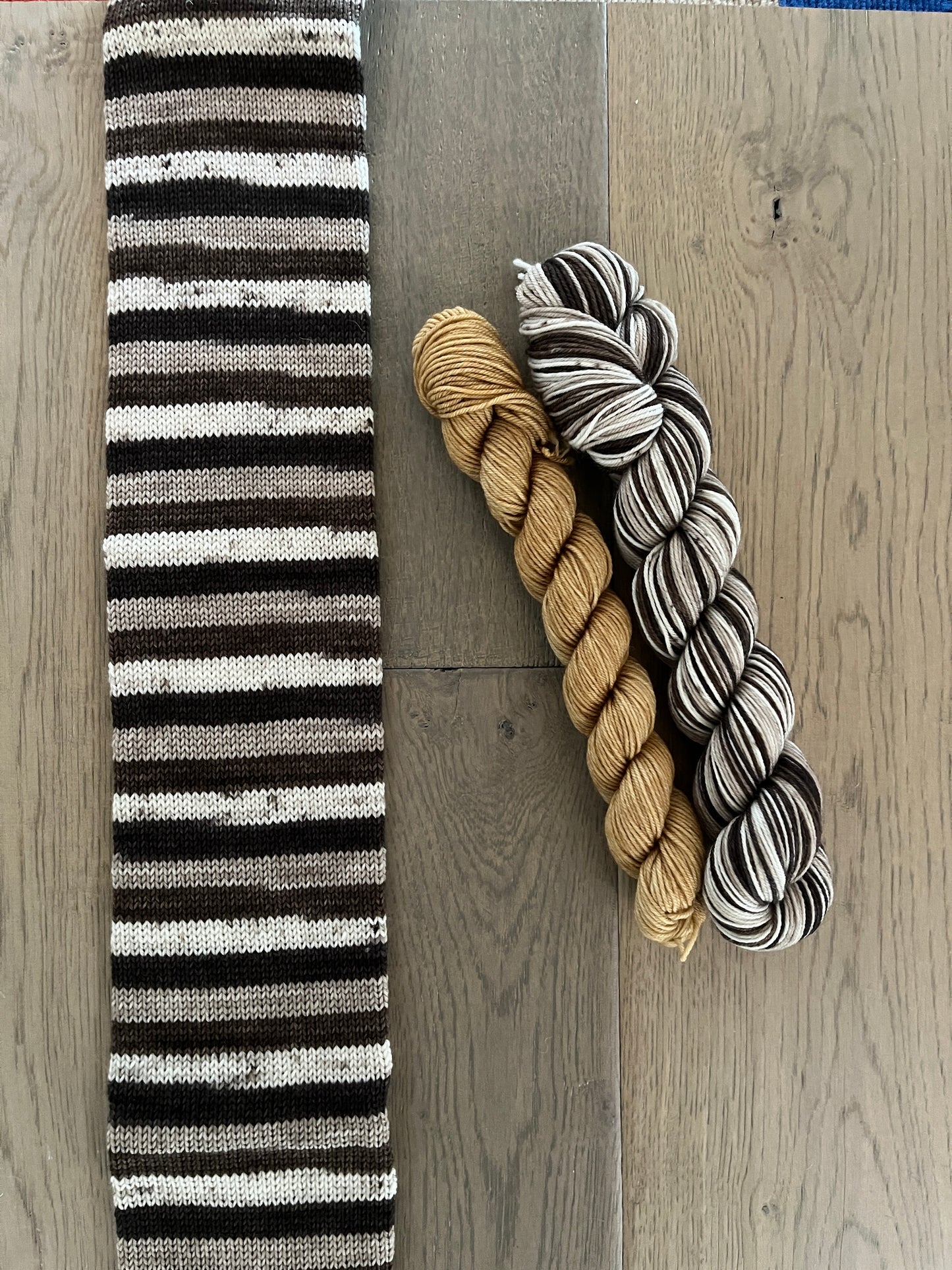 Cookies and Cream Self-Striping Sock Set