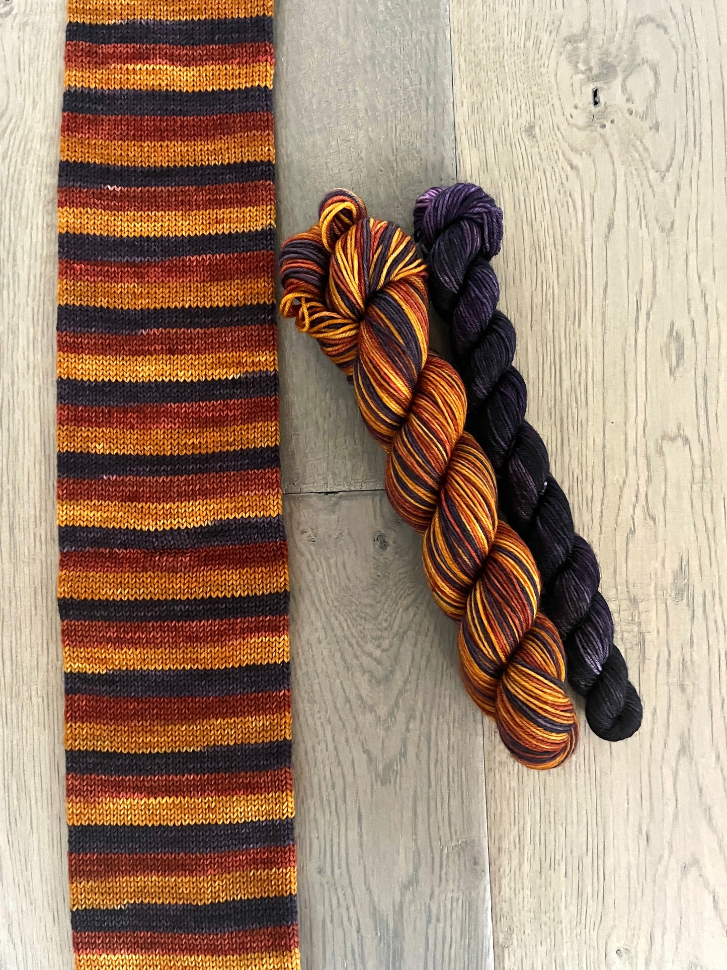 Mary Sanderson Fingering Self-Striping Sock Set