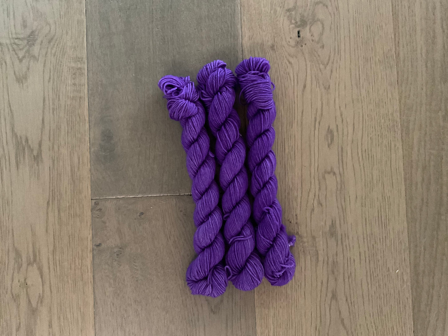 Mini Fingering Grape Skein