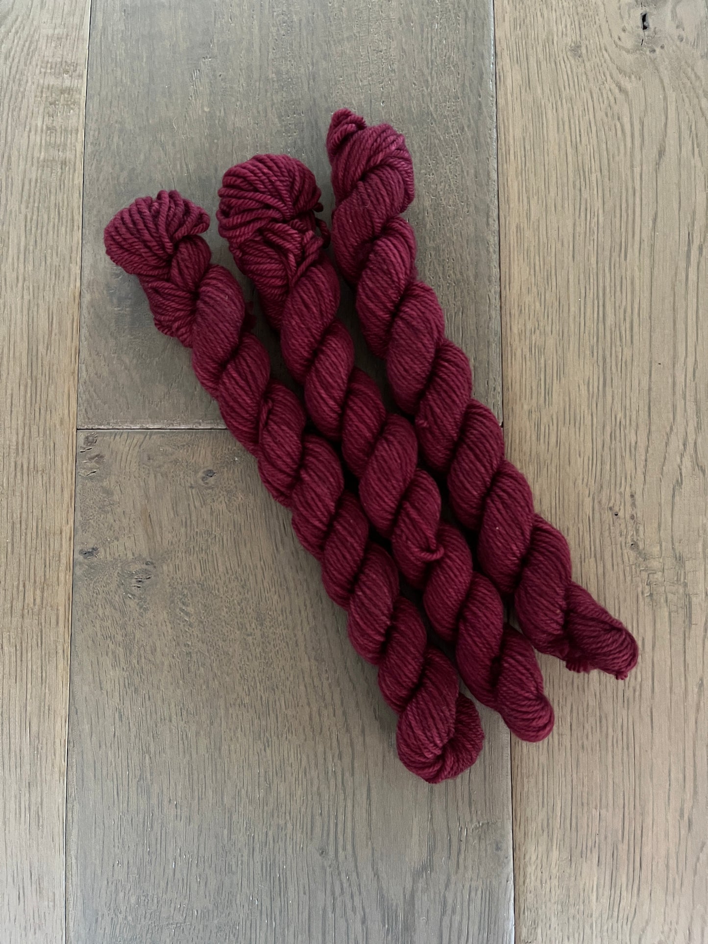 Mini DK Cranberry Skein