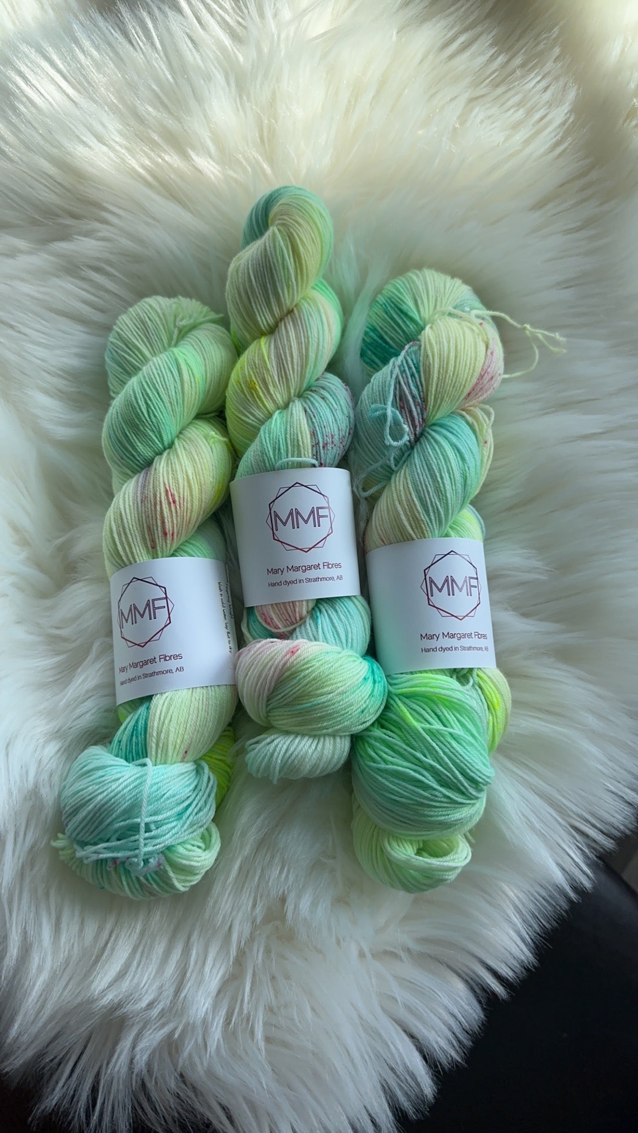MMF Afterglow on Fingering Skein