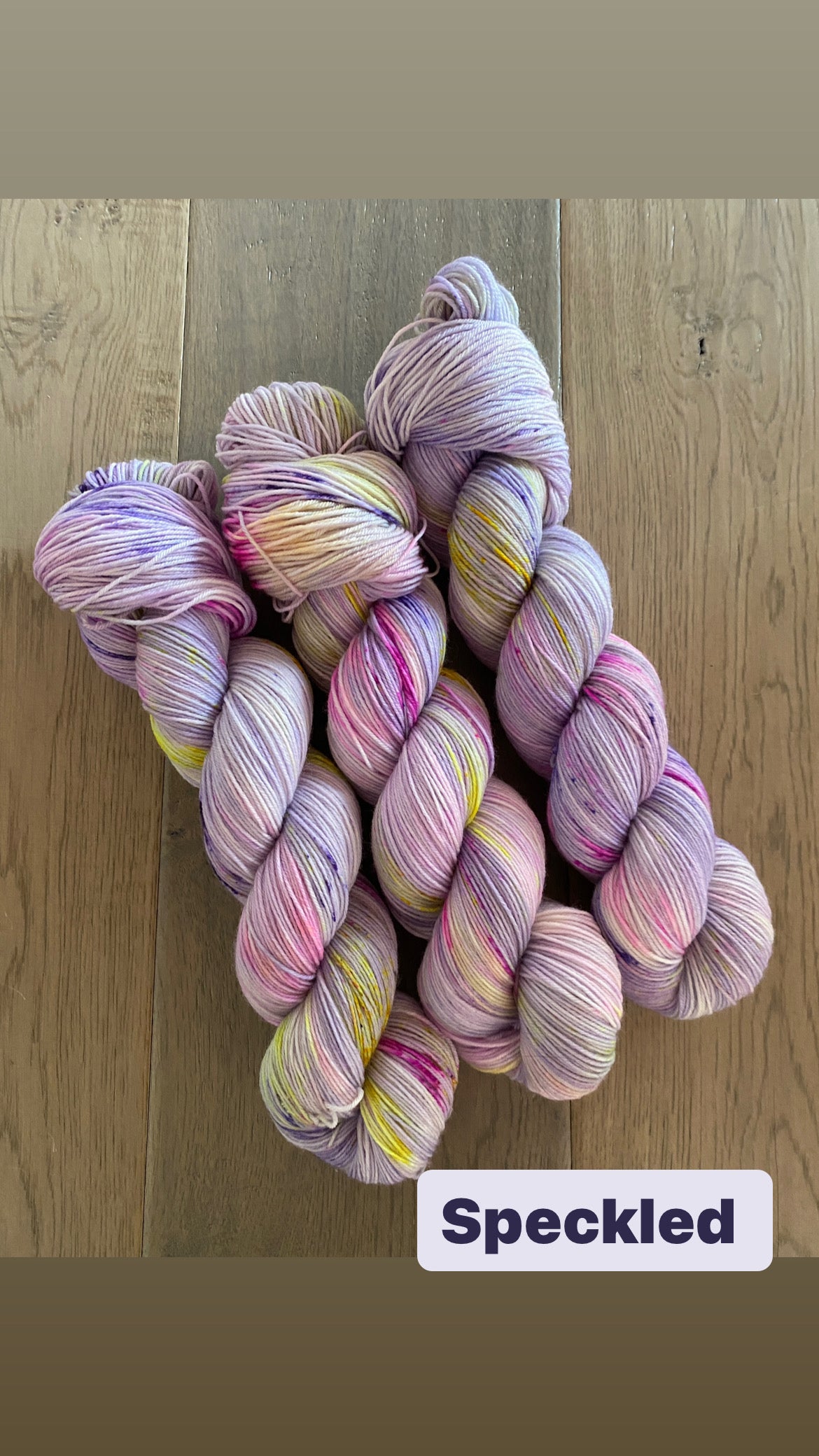 Sweater Weather Sale- FINGERING SPECKLED