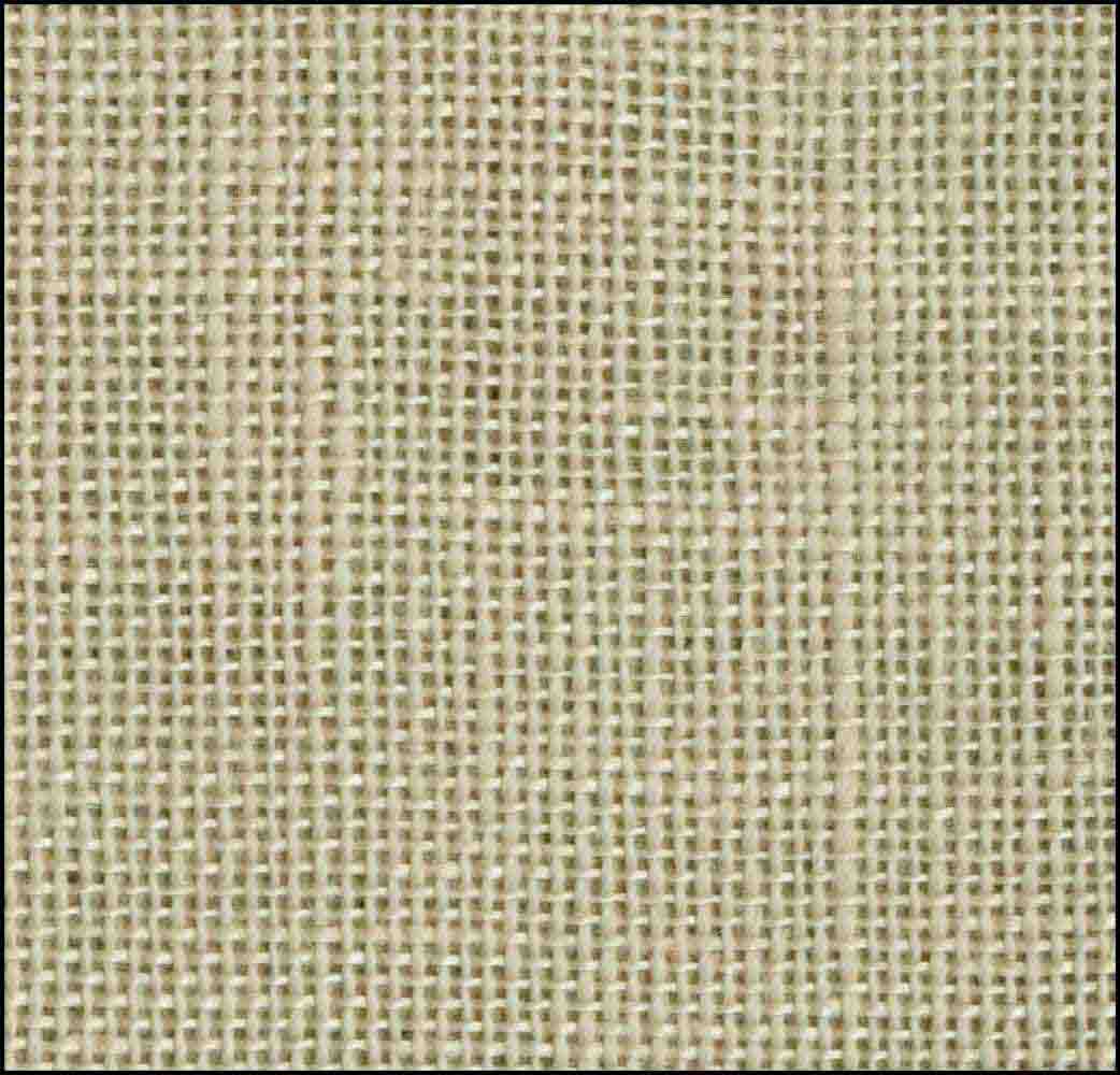 DMC CHARLES CRAFT MONACO Linen Cloth 28ct 15x18 - Tea Dyed