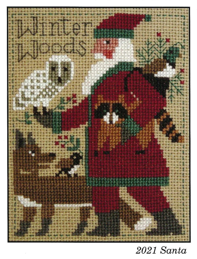 Prairie Schooler Santa 2021