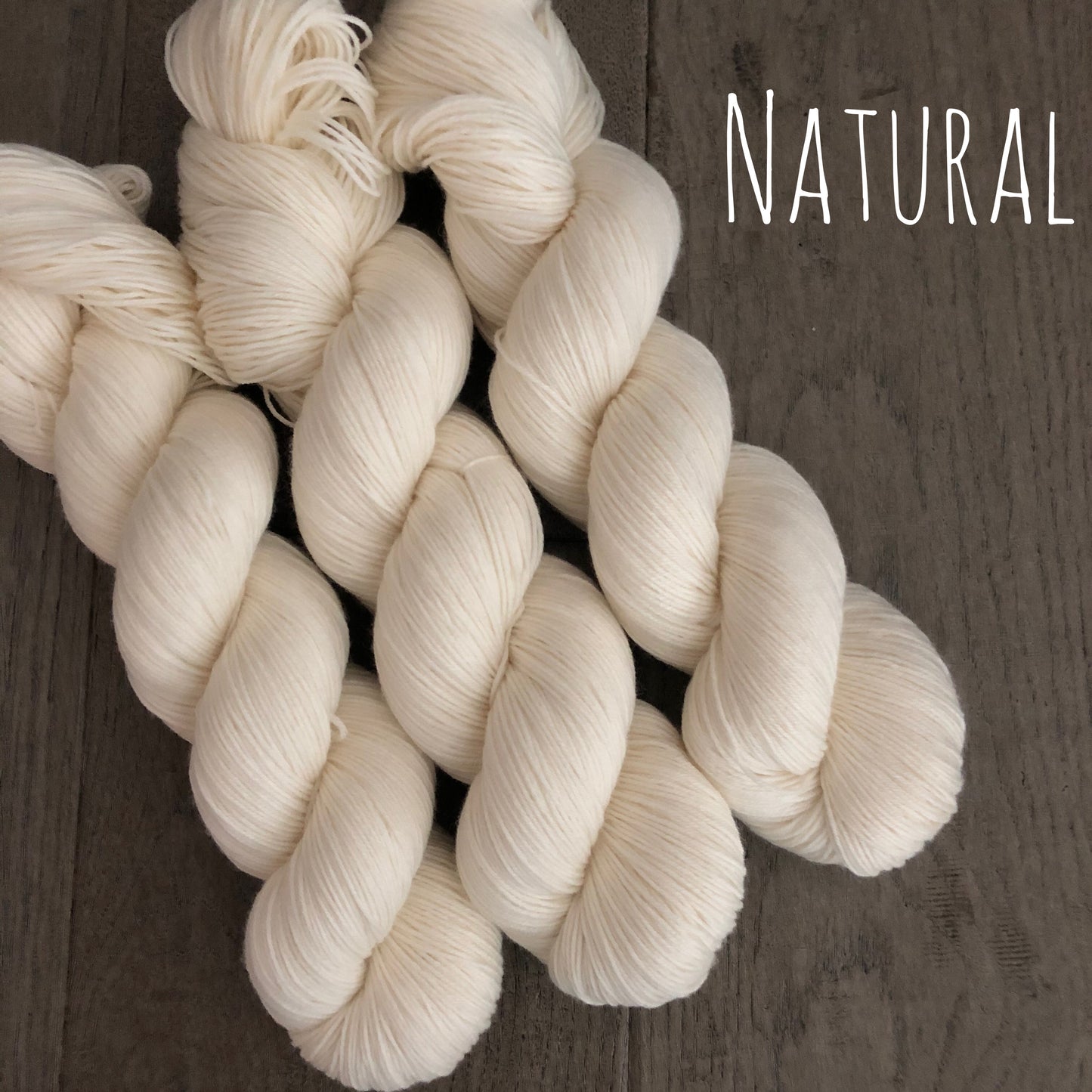 Natural Fingering Yarn