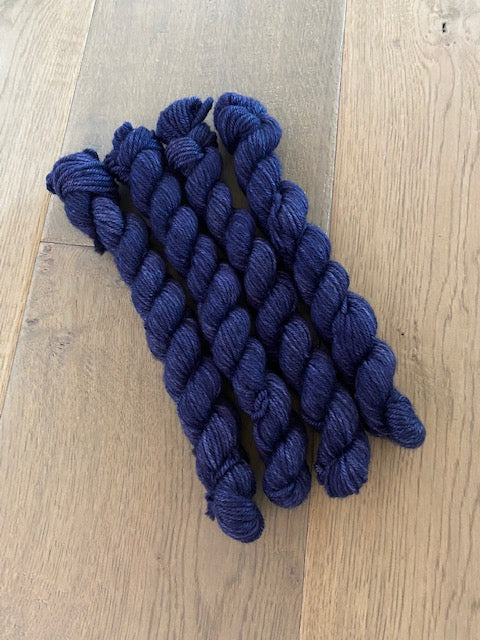 Mini Worsted Navy Skein
