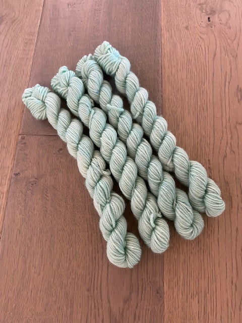 Mini Worsted Shamrock Shake Skein