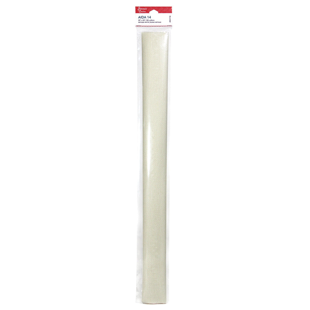 \Stitcher's Choice Cotton 14ct Aida Antique White 20"x24"