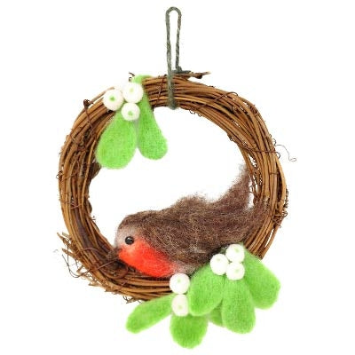 Crafty Kit Co- Needle Felting Wreath Kits