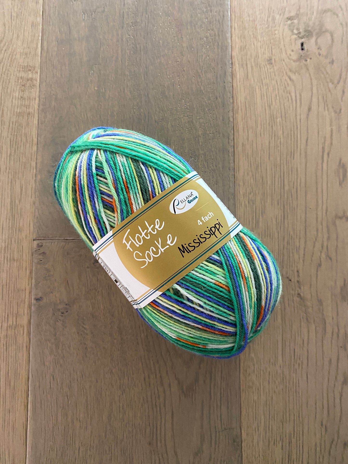 Flotte Socke Mississippi Yarn Color 1161