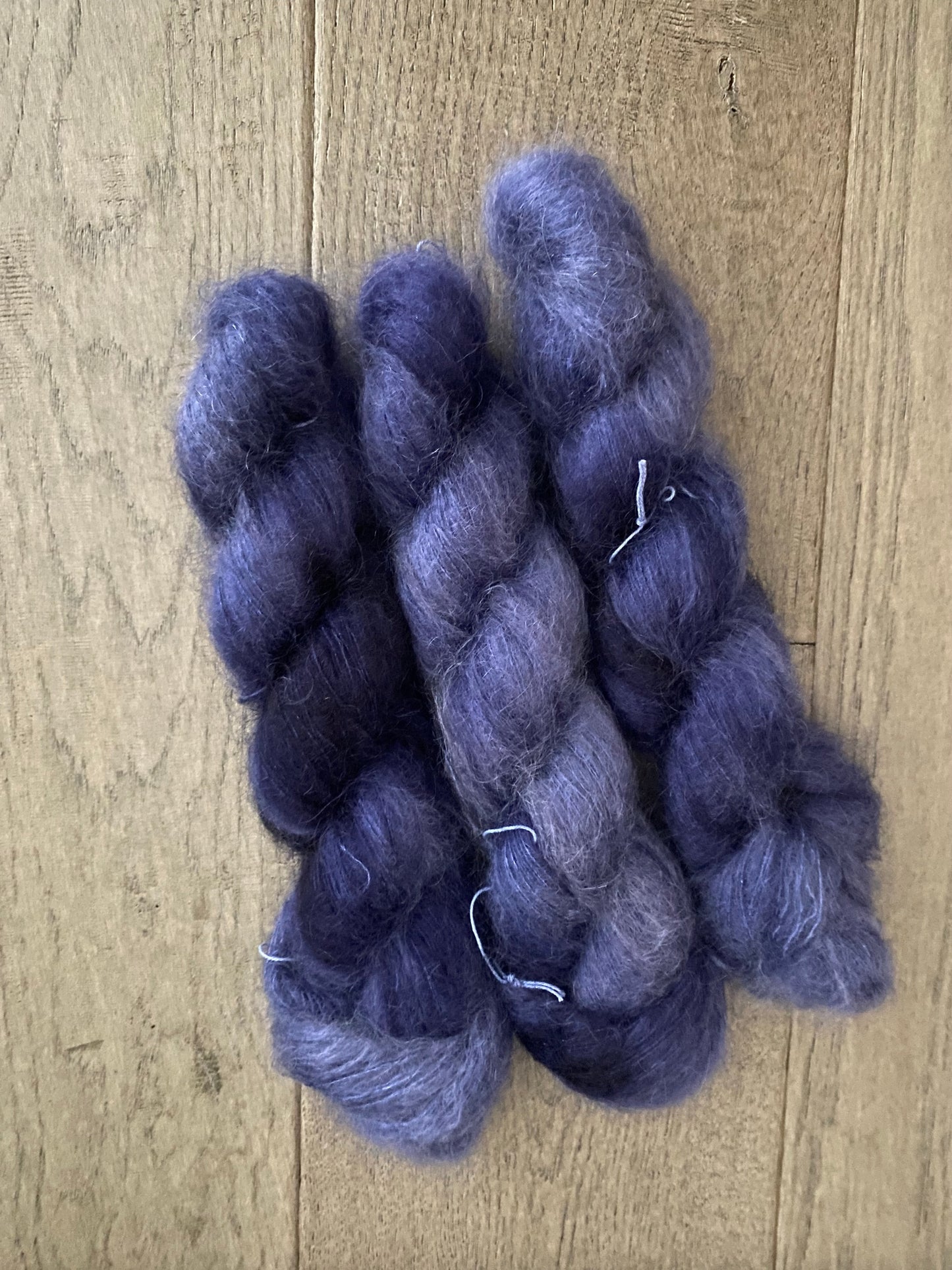 Navy Mohair