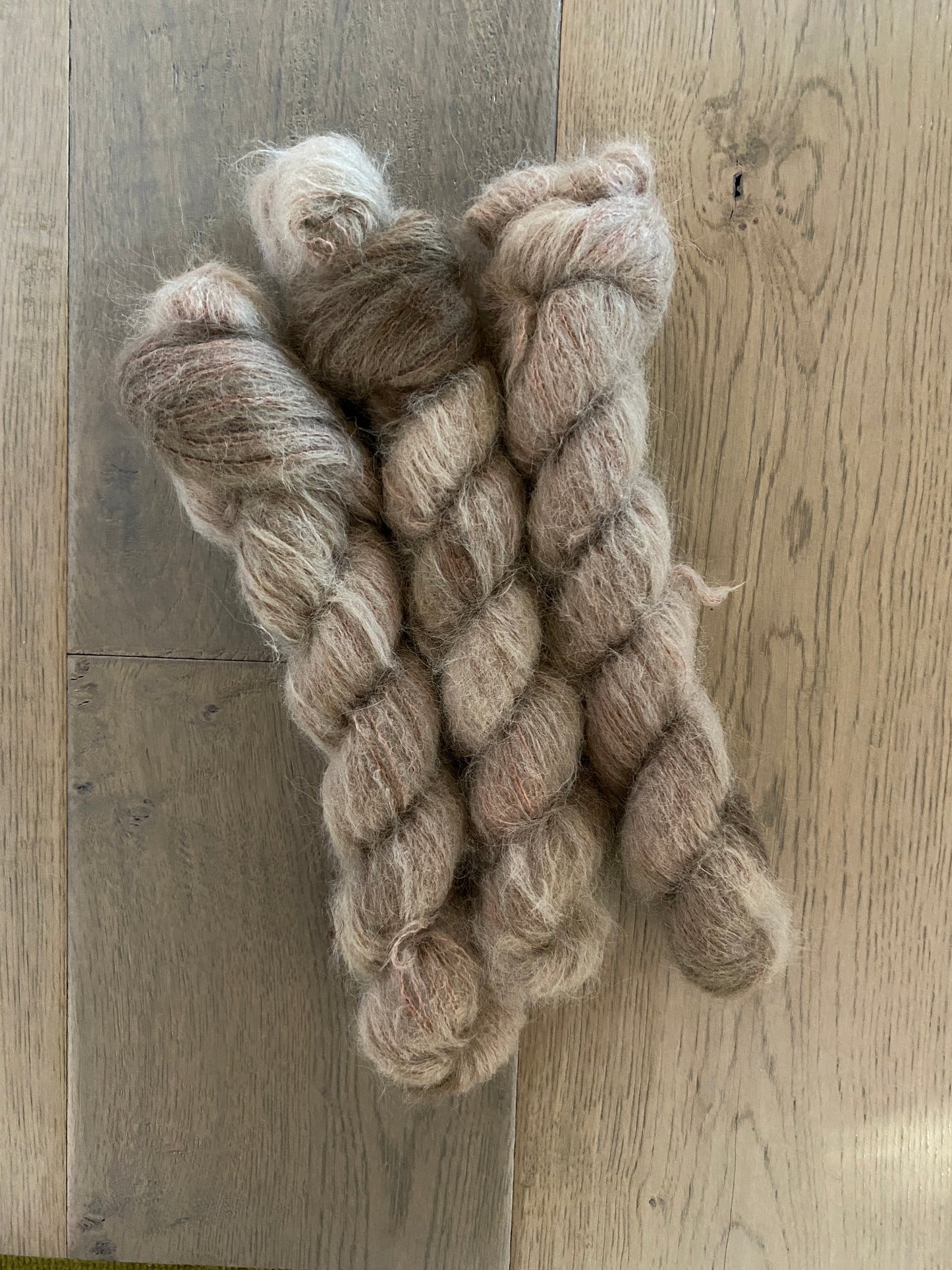 Cinnamon Suri Alpaca Silk Skein