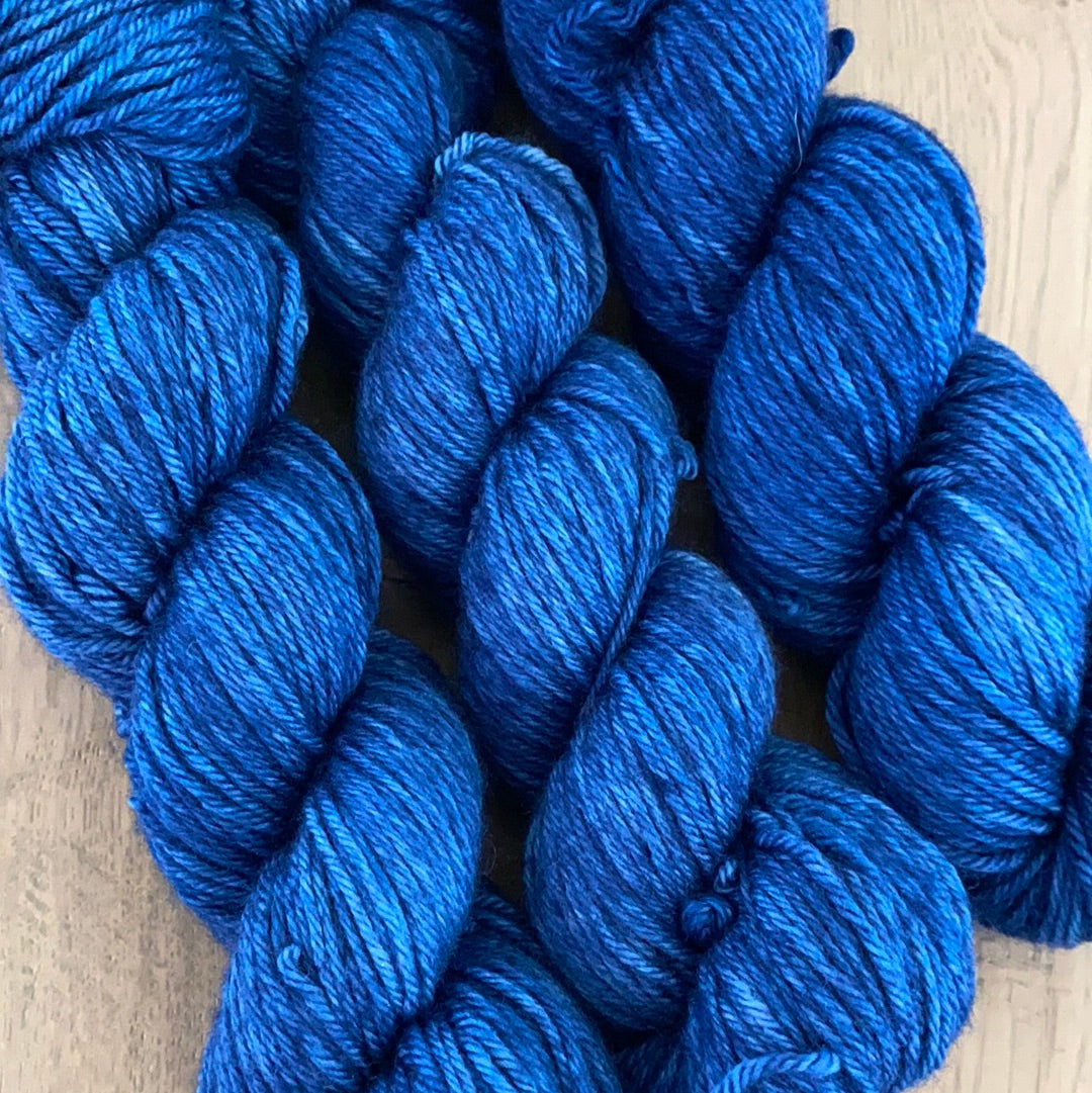 Worsted Blueberry Yarn