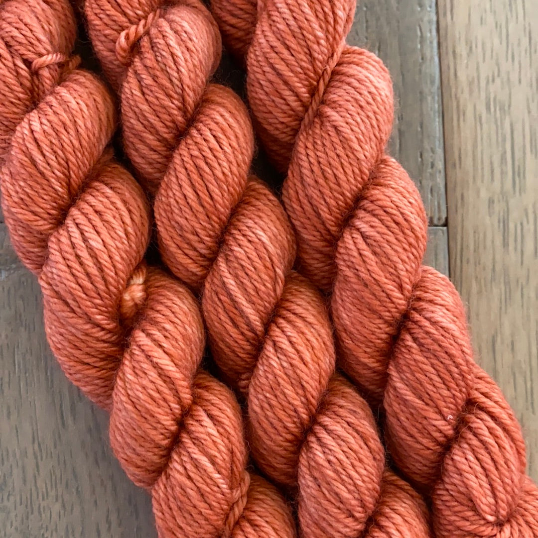 Mini Worsted Terracotta Skein