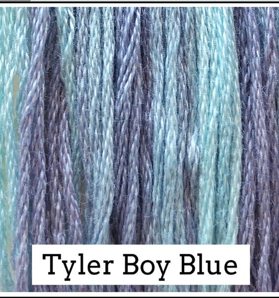 Tyler Boy Classic Blue Colorworks Cotton Thread