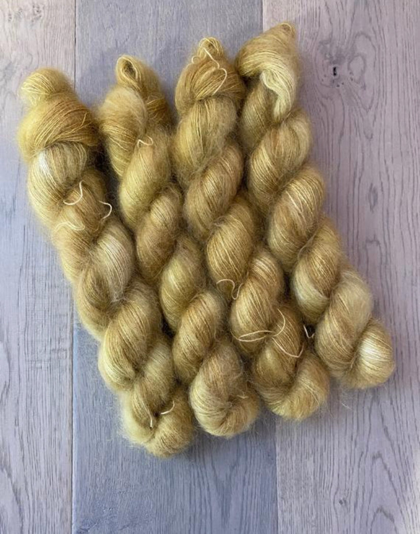Spicy Mustard Mohair