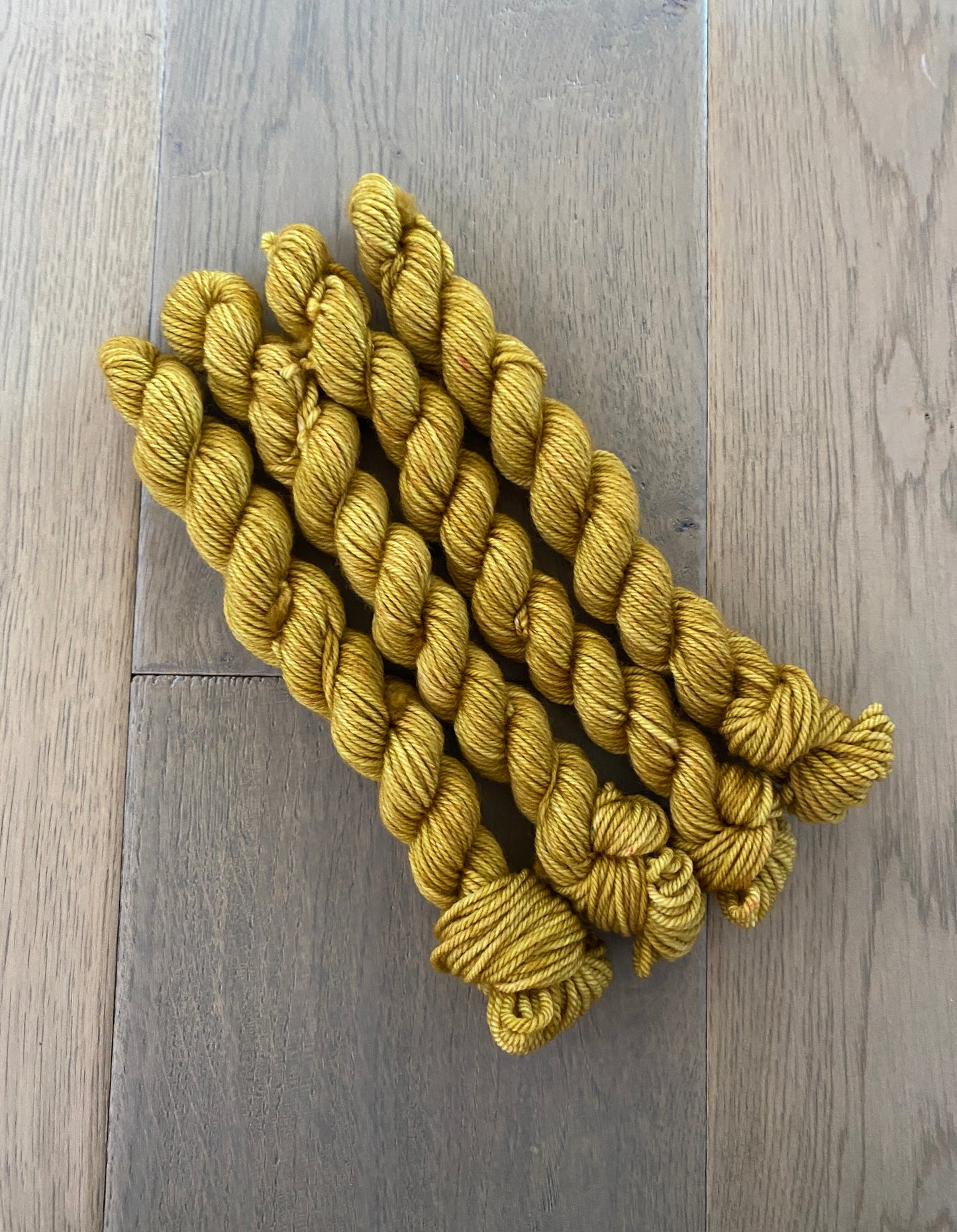 Mini Worsted Spicy Mustard Skein