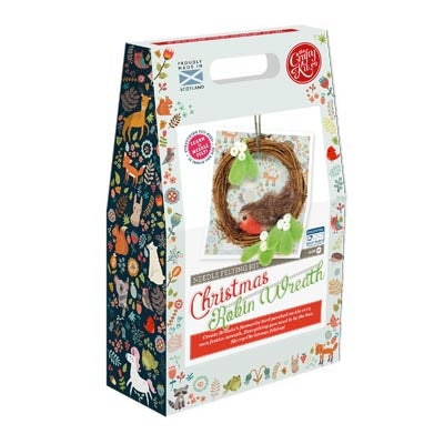 Crafty Kit Co- Needle Felting Wreath Kits