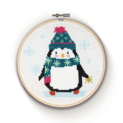 Crafty Kit Company Cross Stitch Kit- Winter Stag