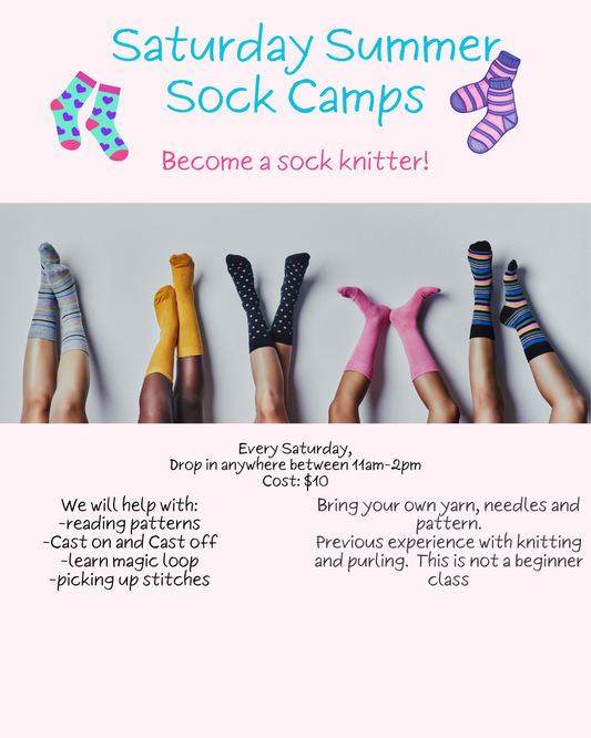 SATURDAY SUMMER SOCK CAMPS