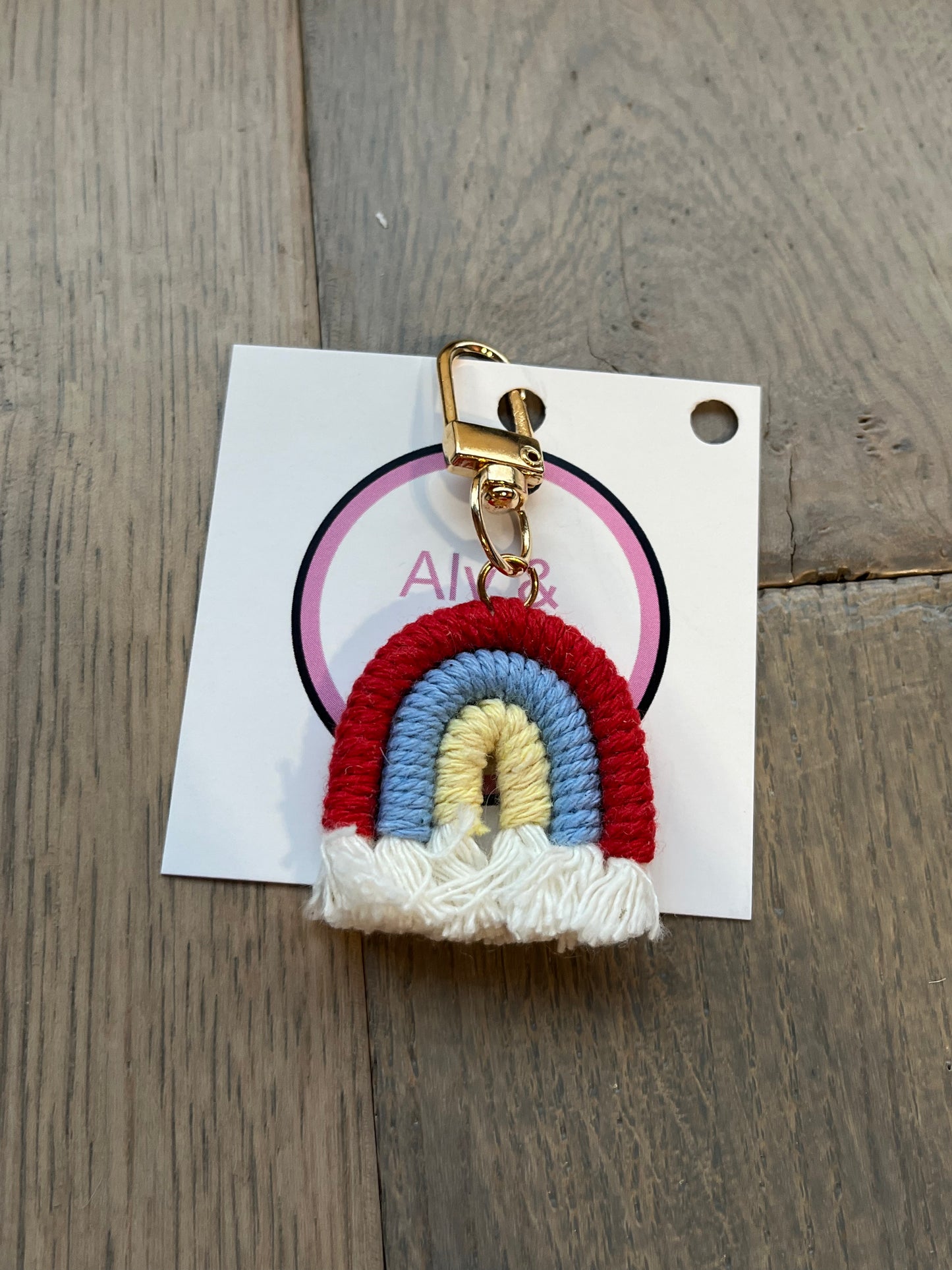 Aly & Co. Rainbow Bag Charm