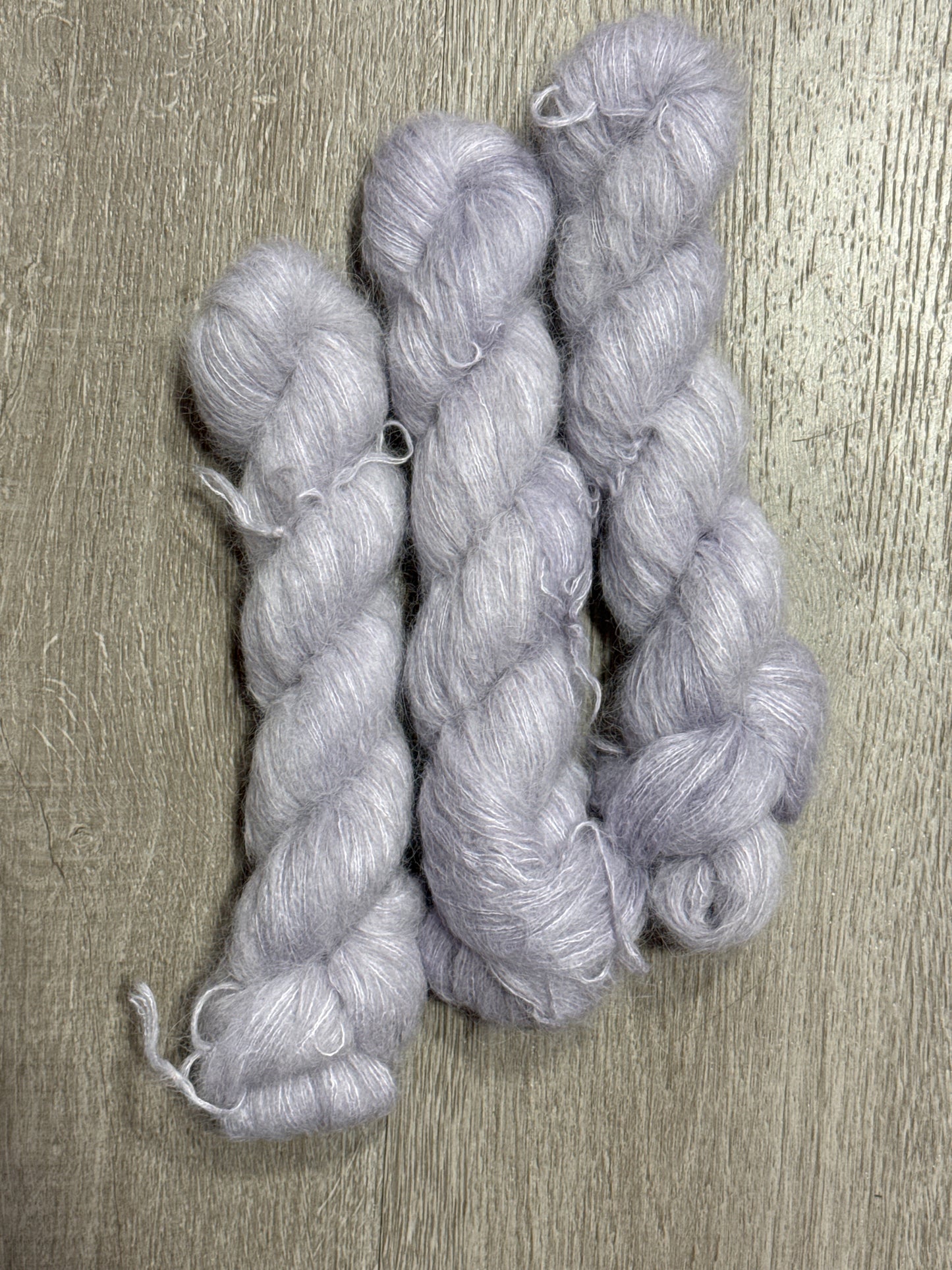 MMF Greyish Suri Alpaca Silk Skein