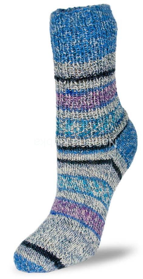 Flotte Socke Perfect Jacquard Yarn Color 1140
