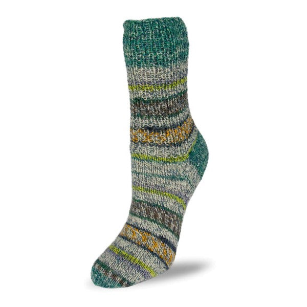 Flotte Socke Perfect Jacquard Yarn Color 1142