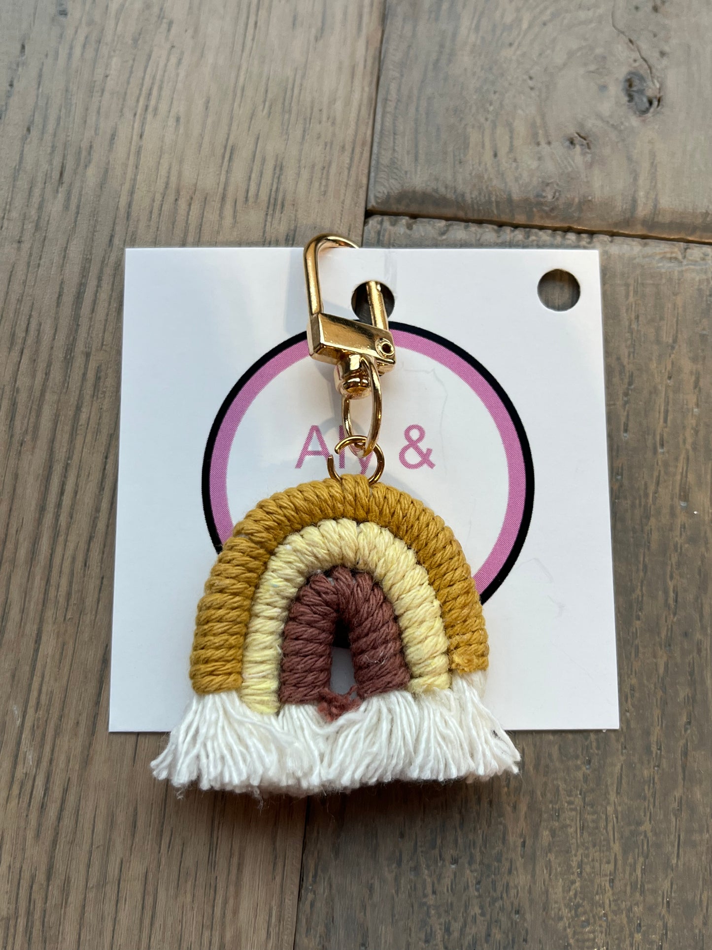 Aly & Co. Rainbow Bag Charm