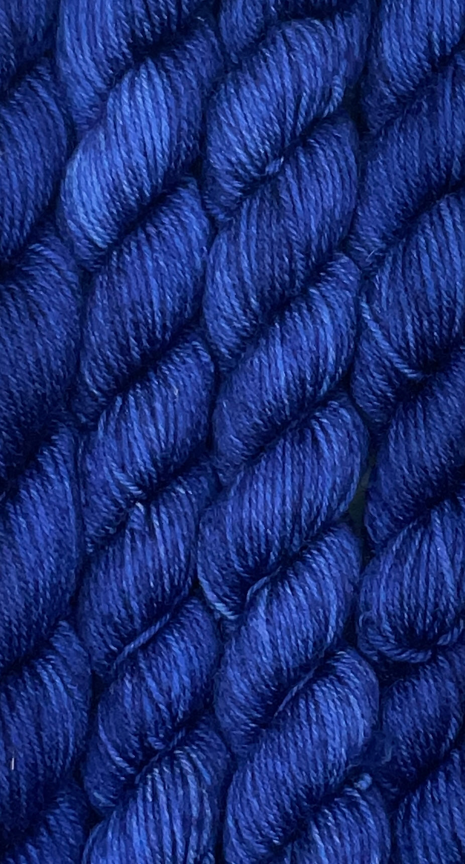 Mini Indigo Fingering Skein