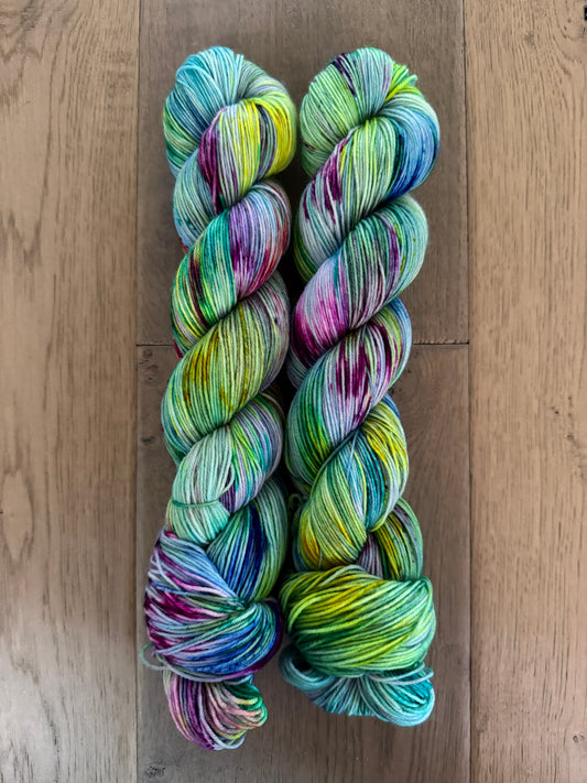 Brain Freeze Fingering Skein
