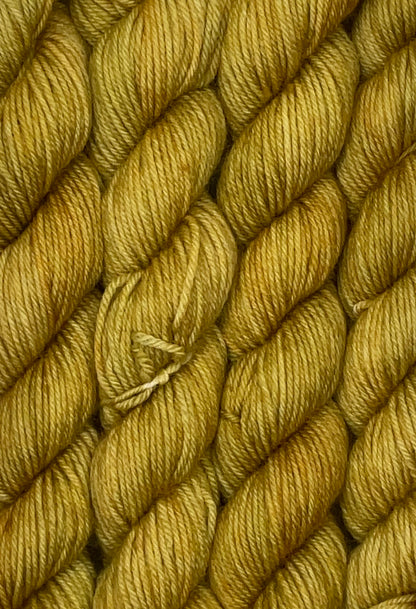 Mini Spicy Mustard Fingering Skein