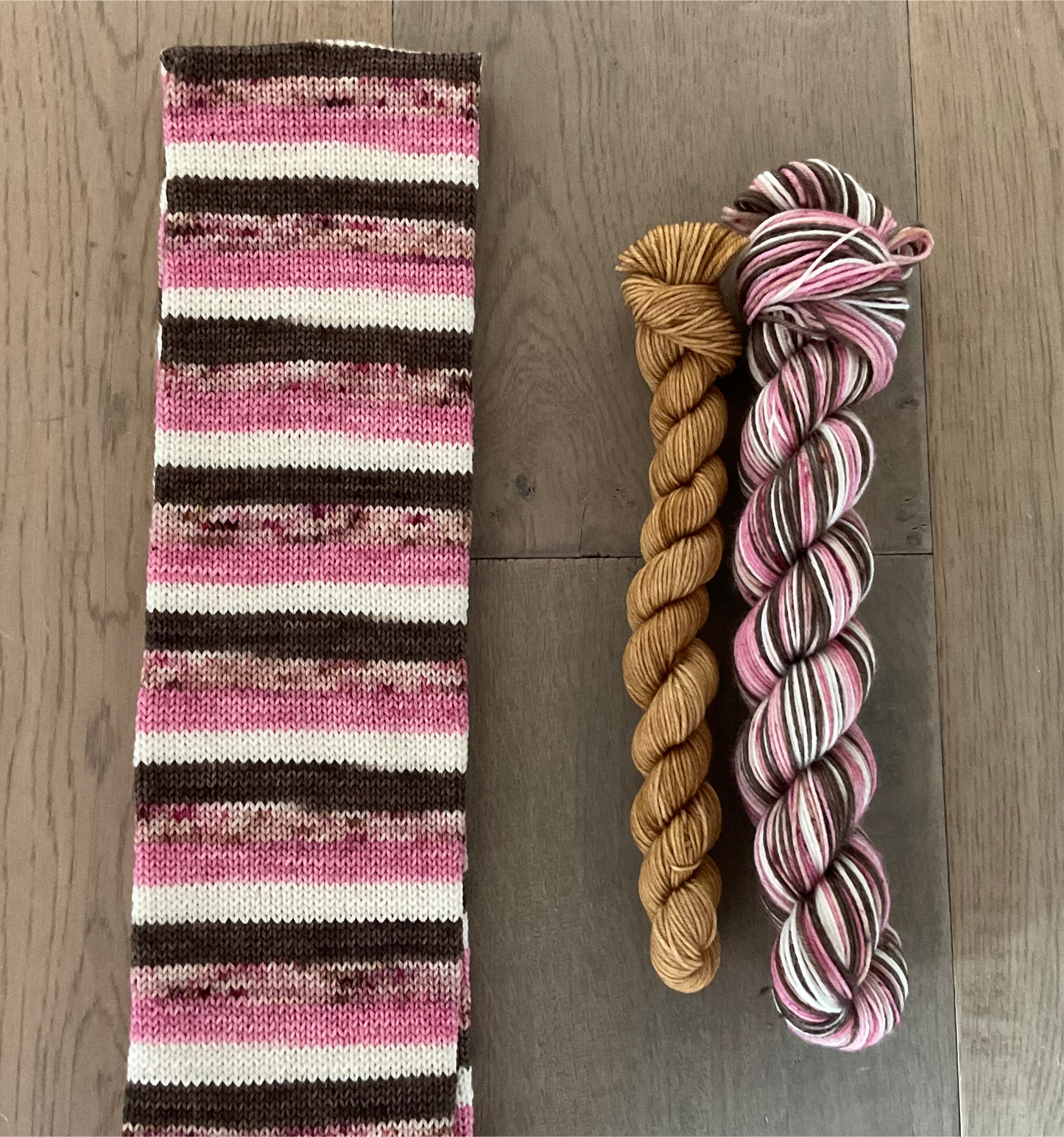 Neopolitan Fingering Self-Striping Sock Set