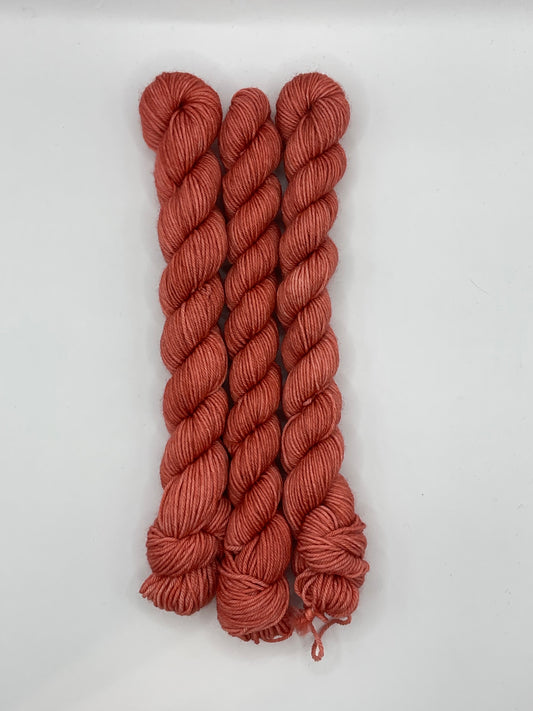 Mini Terracotta Fingering Skein