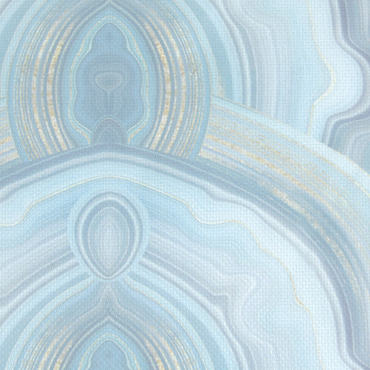 DMC CHARLES CRAFT Aida Cloth 14ct 15x18 - Blue Agate