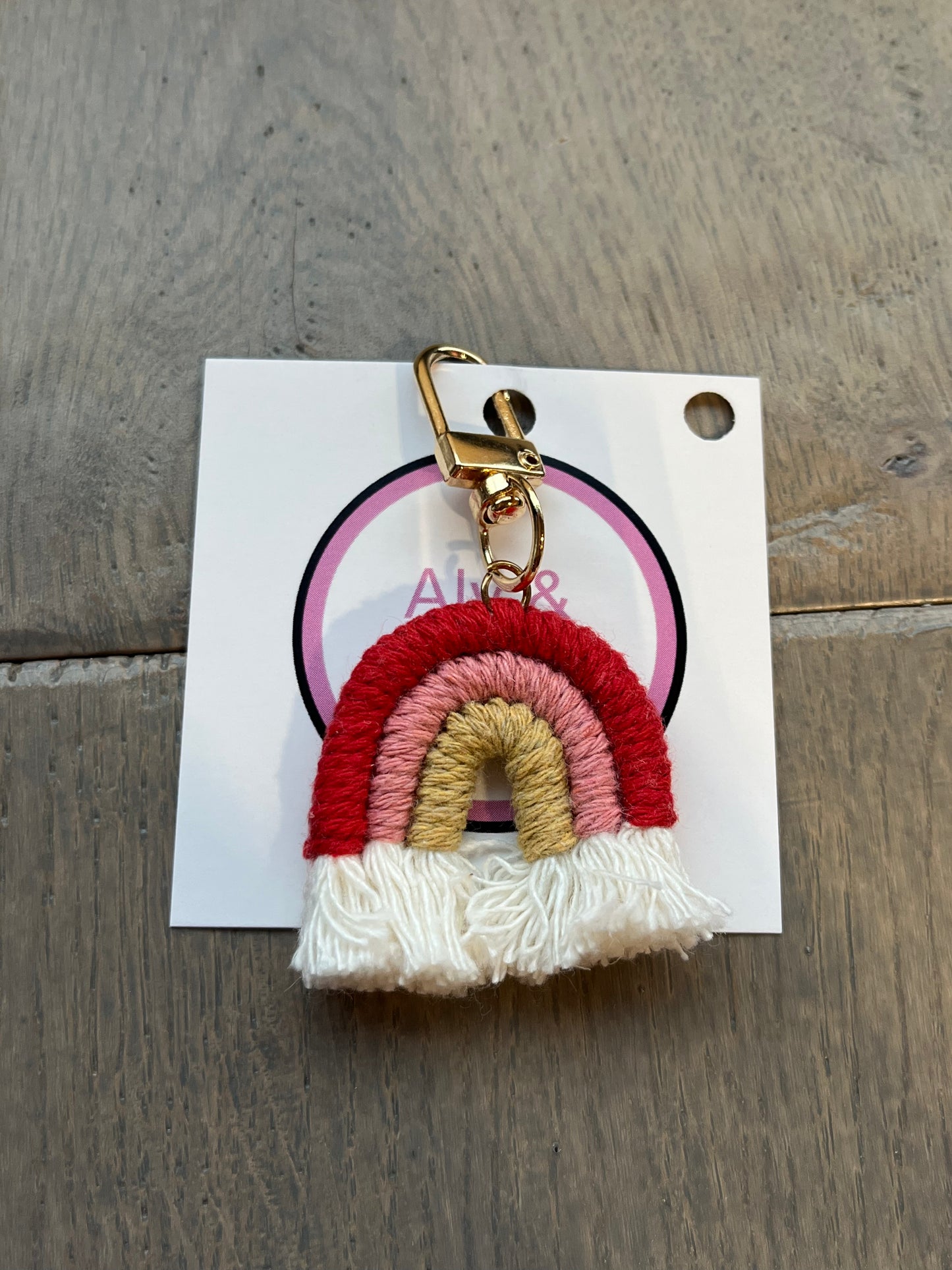 Aly & Co. Rainbow Bag Charm