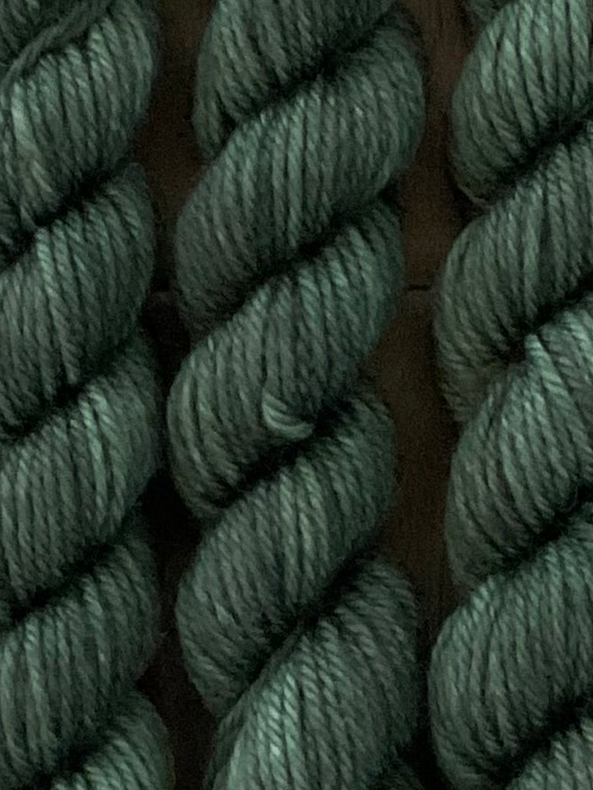 Mini DK Hunter Green Skein
