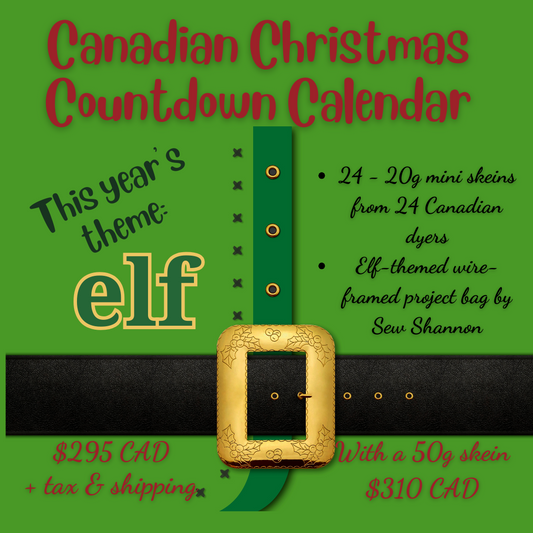 2024 Canadian Christmas Countdown Calendar