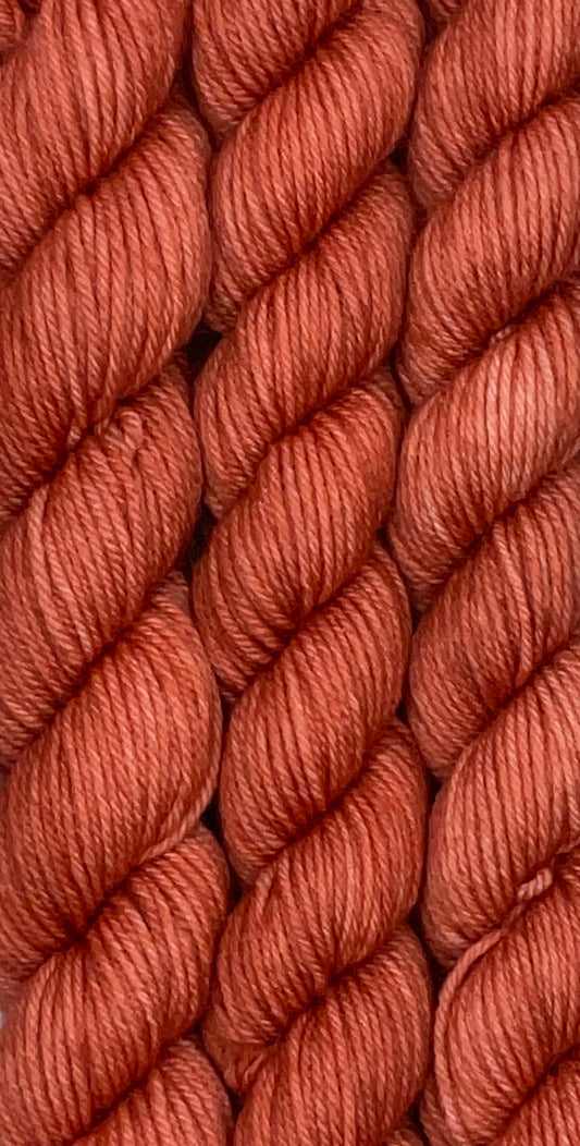 Mini Terracotta Fingering Skein
