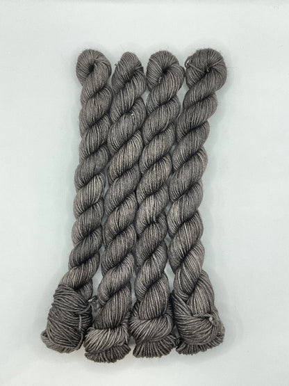 Mini Black Coffee Fingering Skein