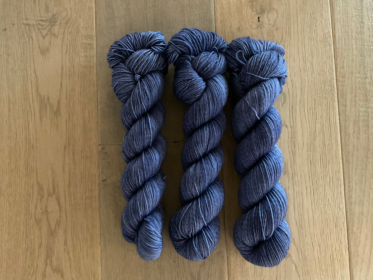 Fingering Denim Skein