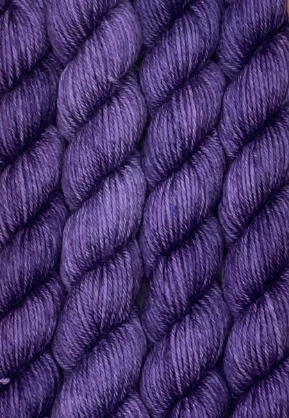 Mini Eggplant Fingering Skein