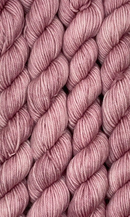 Mini Dusty Rose Fingering Skein