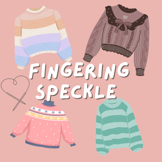 Sweater Weather Sale- FINGERING SPECKLED