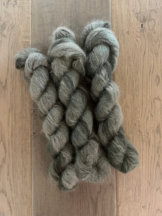 Eucalyptus Suri Alpaca Silk Skein