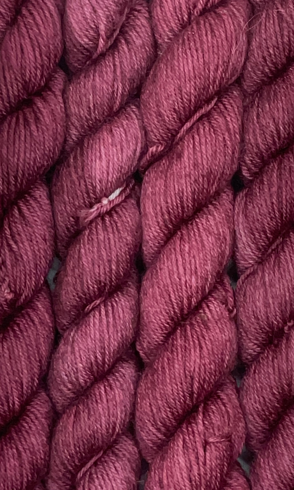 Mini Cranberry Fingering Skein